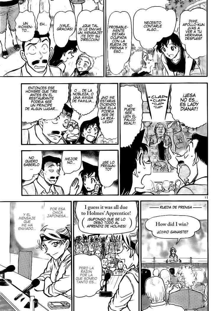 Detective Conan Capítulo 752 - Página 11 en español