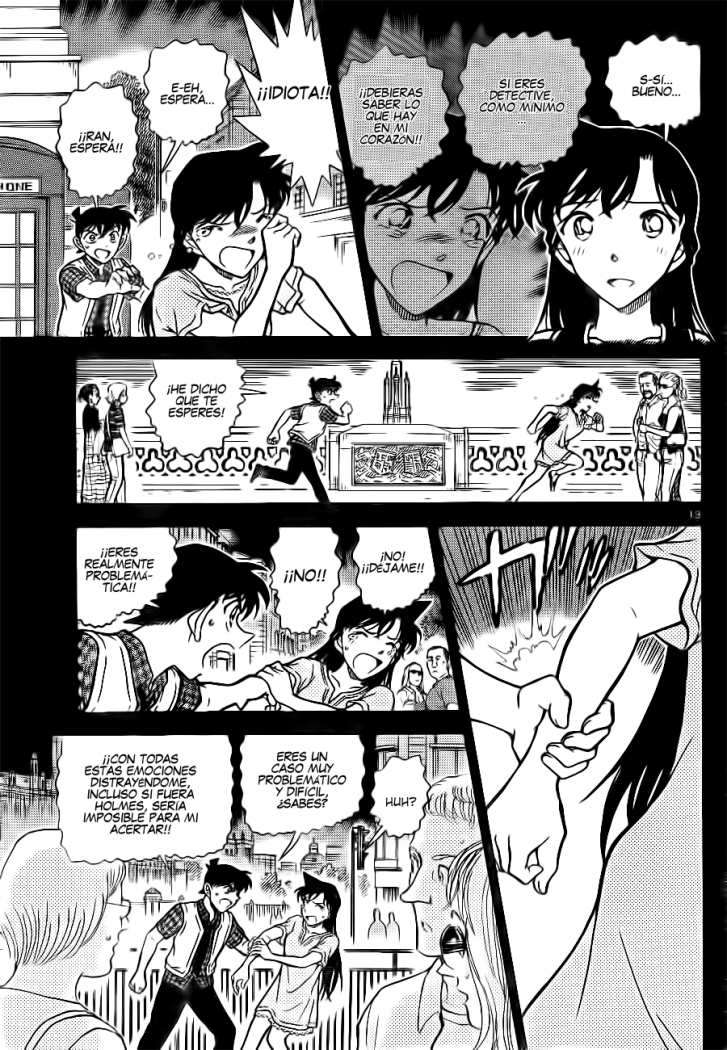 Detective Conan Capítulo 752 - Página 13 en español