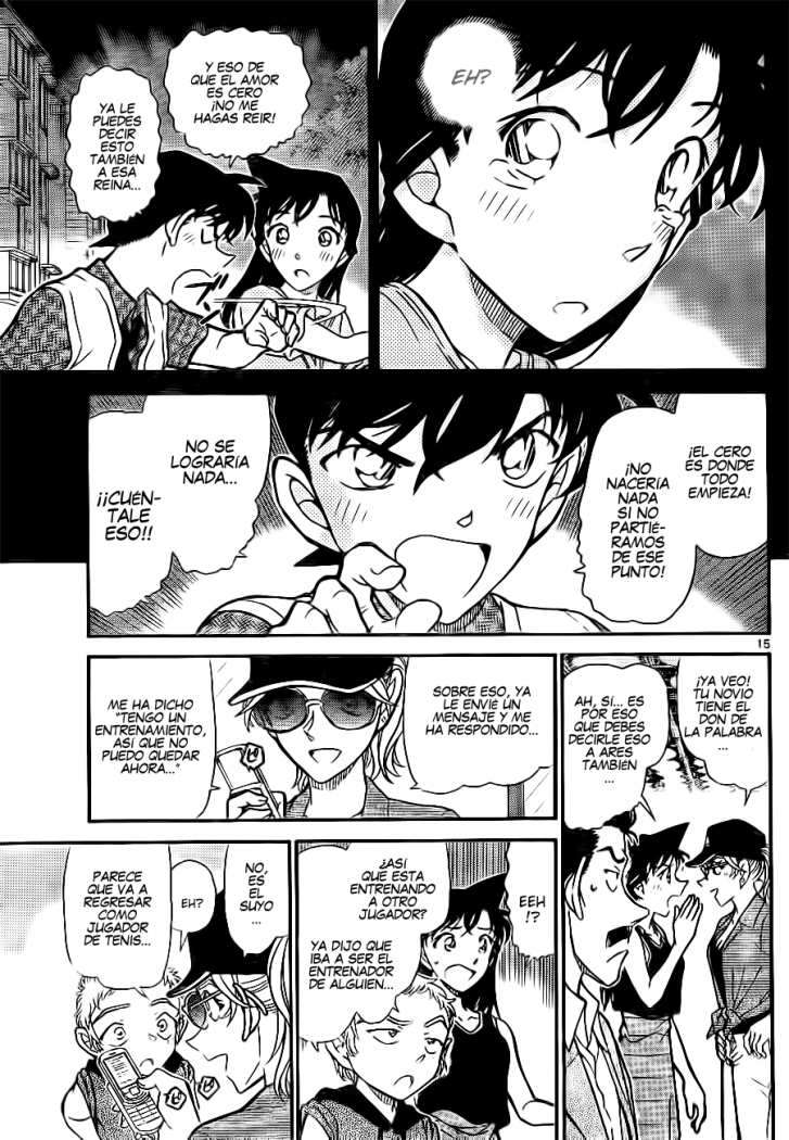 Detective Conan Capítulo 752 - Página 15 en español