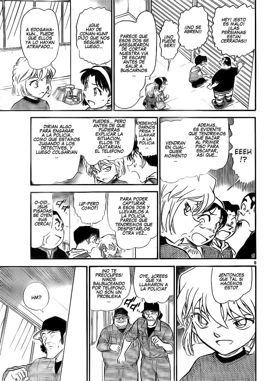 Detective Conan Capítulo 754 - Página 9 en español