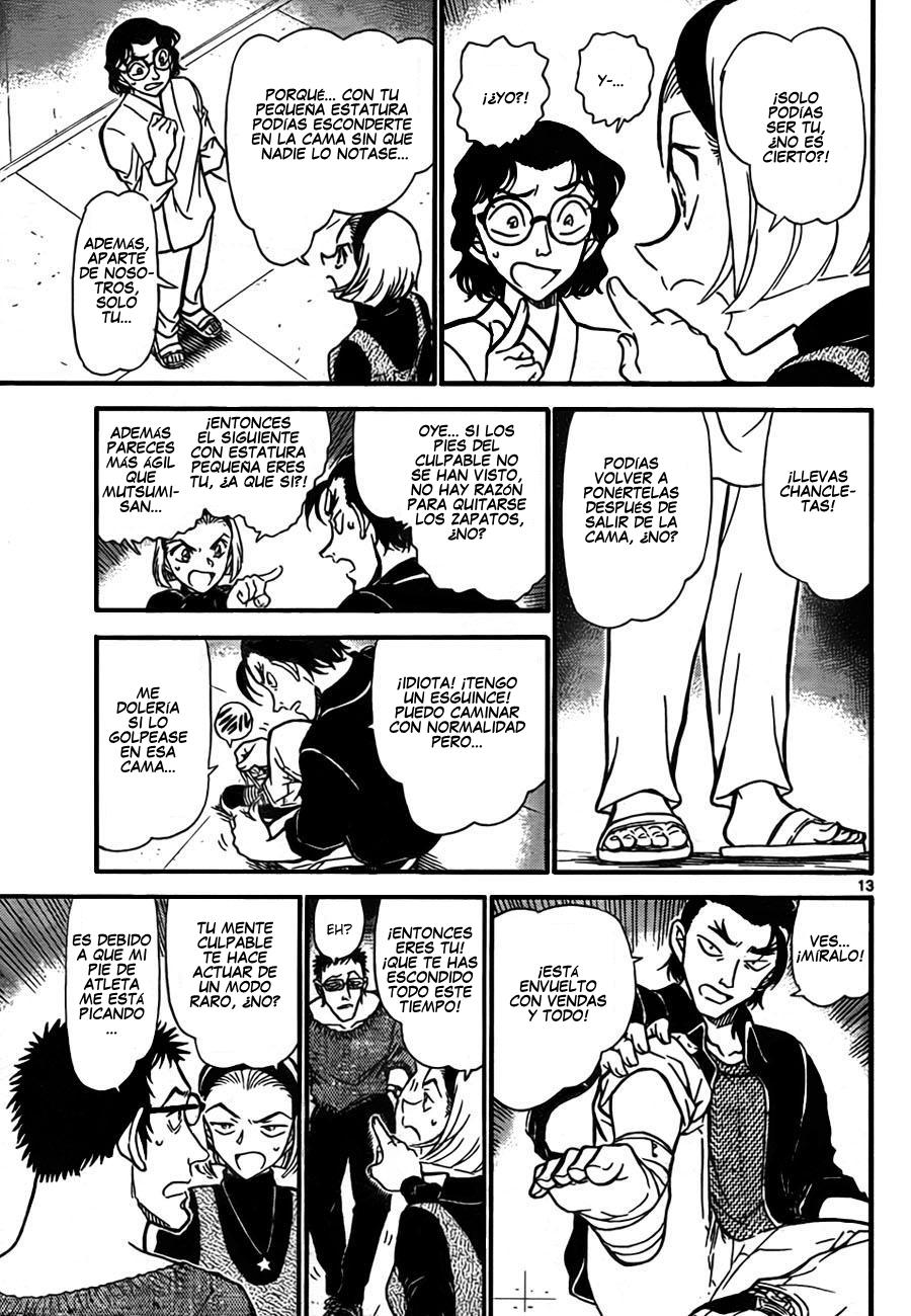 Detective Conan Capítulo 757 - Página 13 en español