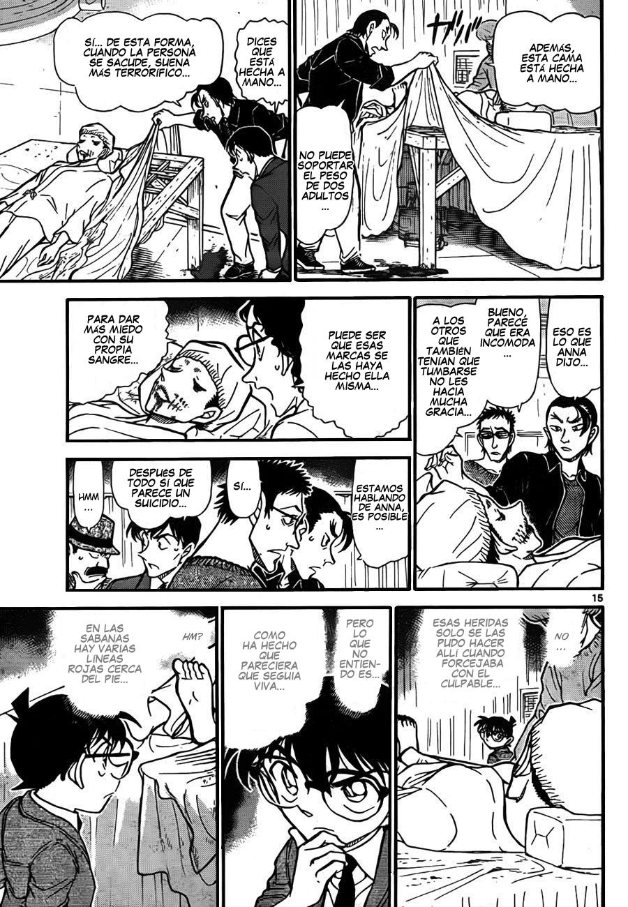 Detective Conan Capítulo 757 - Página 15 en español