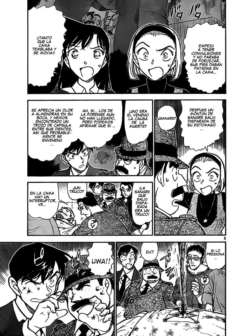 Detective Conan Capítulo 757 - Página 5 en español