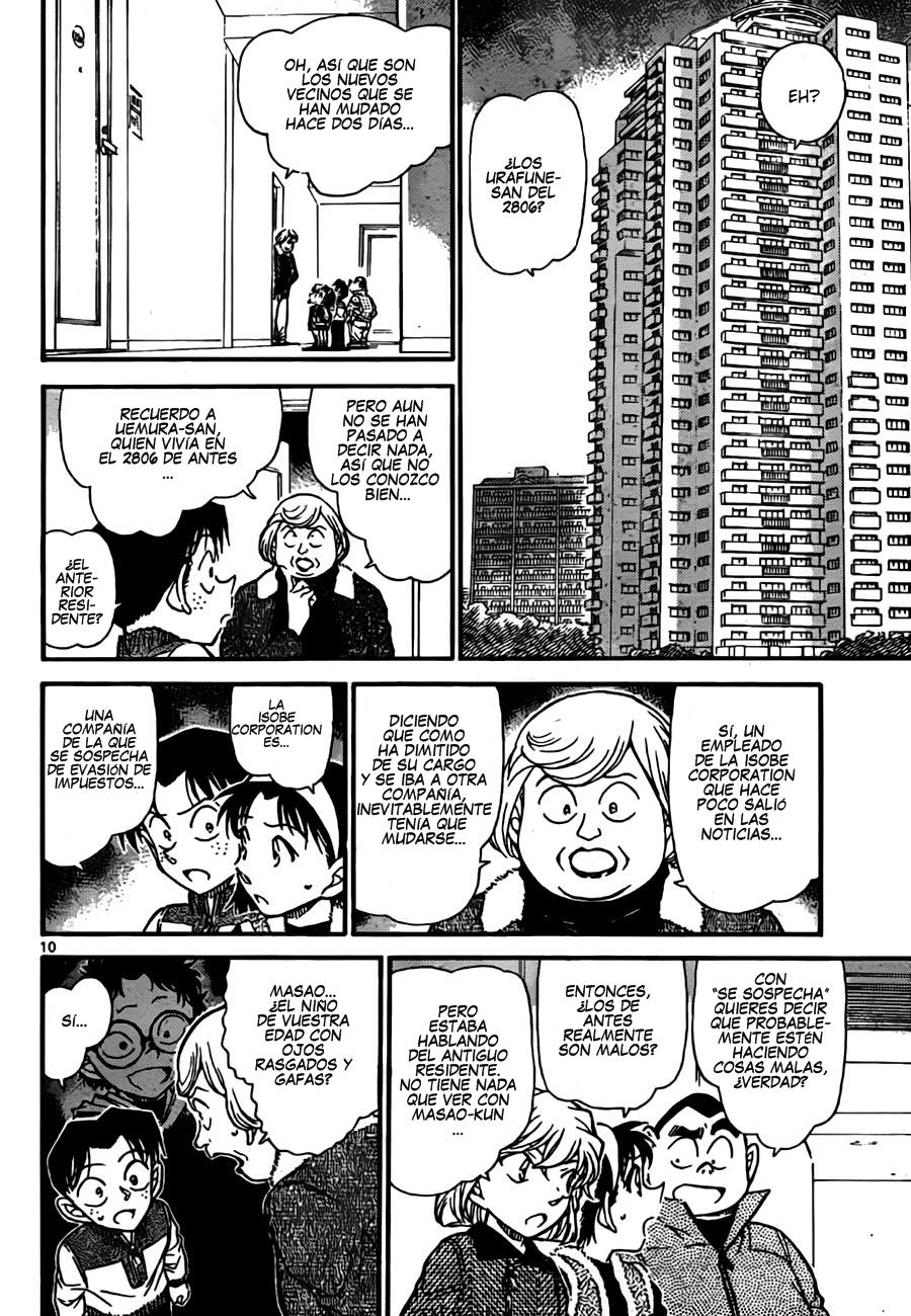 Detective Conan Capítulo 759 - Página 10 en español