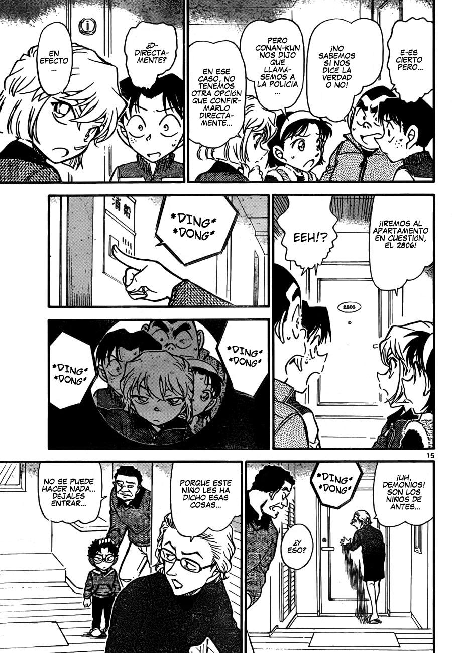 Detective Conan Capítulo 759 - Página 15 en español