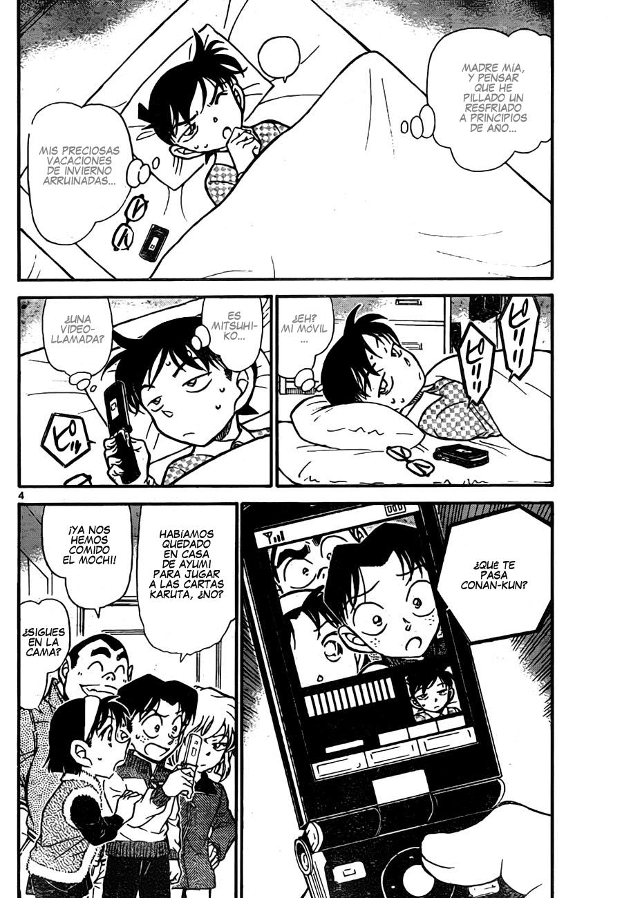 Detective Conan Capítulo 759 - Página 4 en español