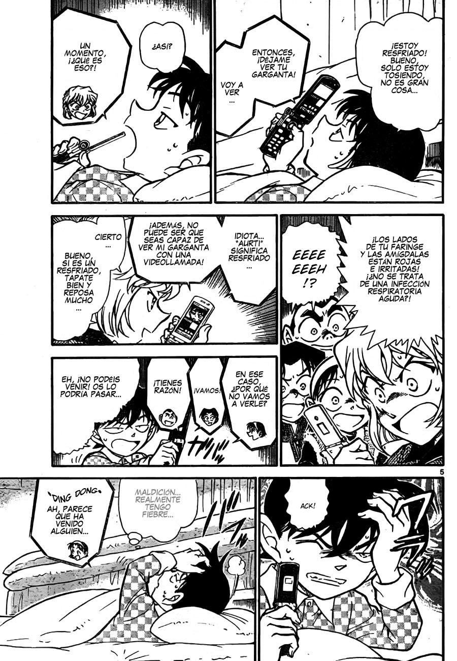Detective Conan Capítulo 759 - Página 5 en español
