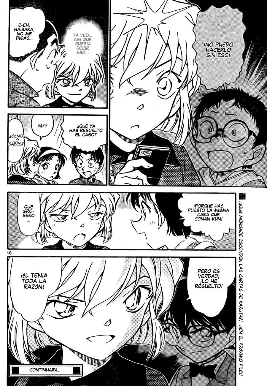 Detective Conan Capítulo 760 - Página 16 en español