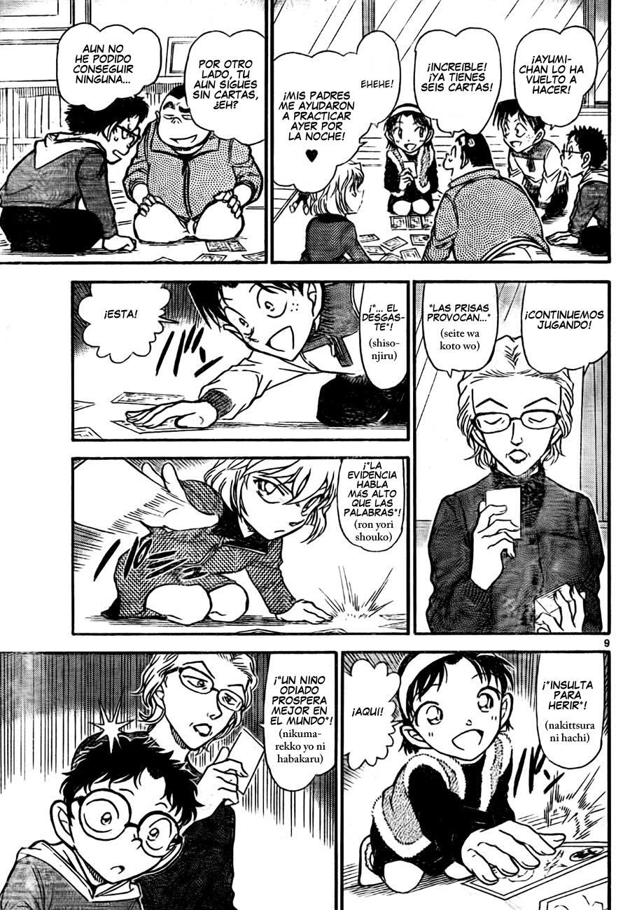 Detective Conan Capítulo 760 - Página 9 en español