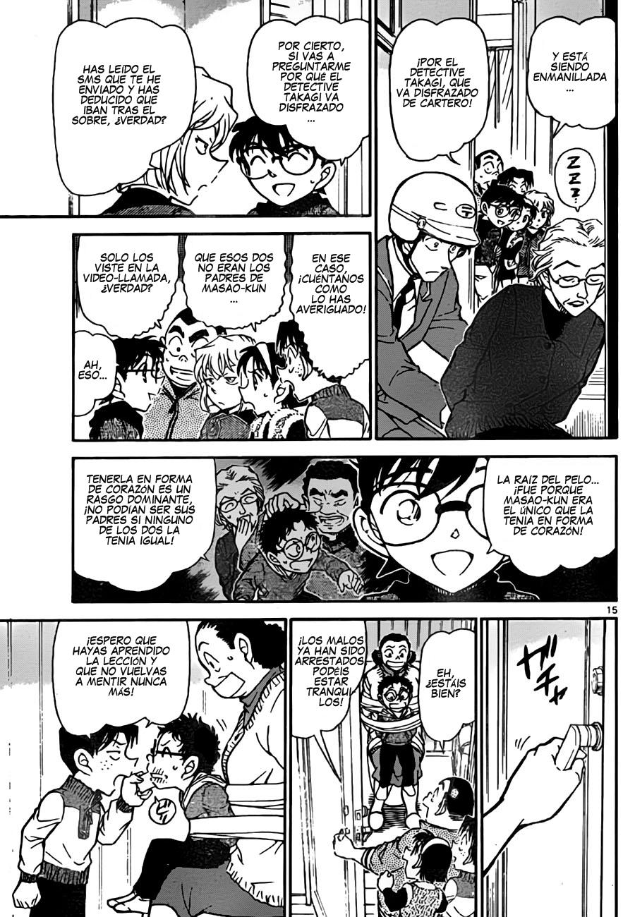 Detective Conan Capítulo 761 - Página 15 en español