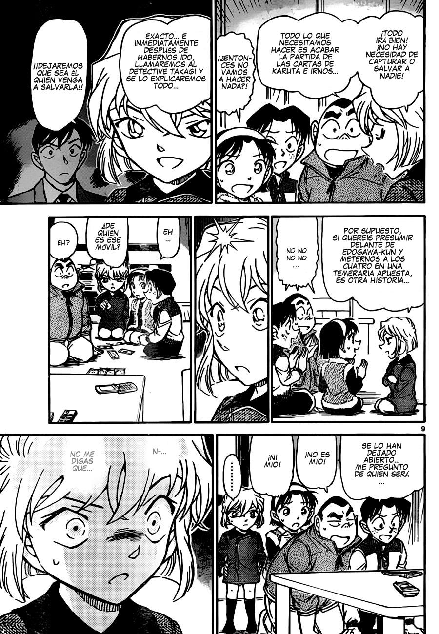 Detective Conan Capítulo 761 - Página 9 en español