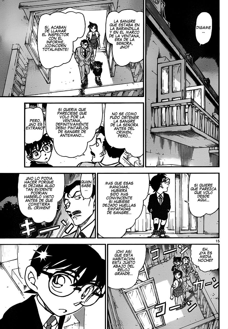 Detective Conan Capítulo 763 - Página 15 en español