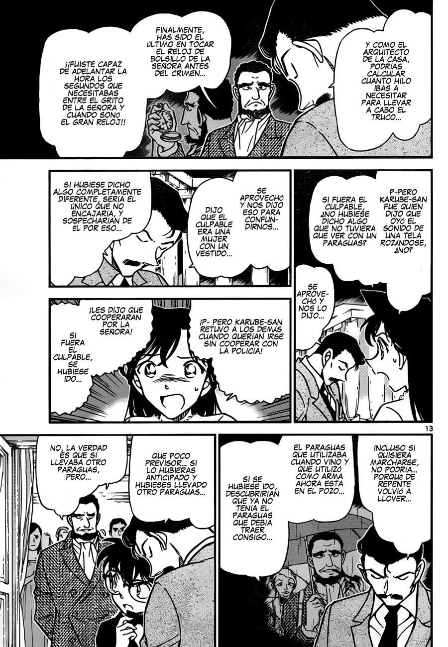 Detective Conan Capítulo 764 - Página 13 en español