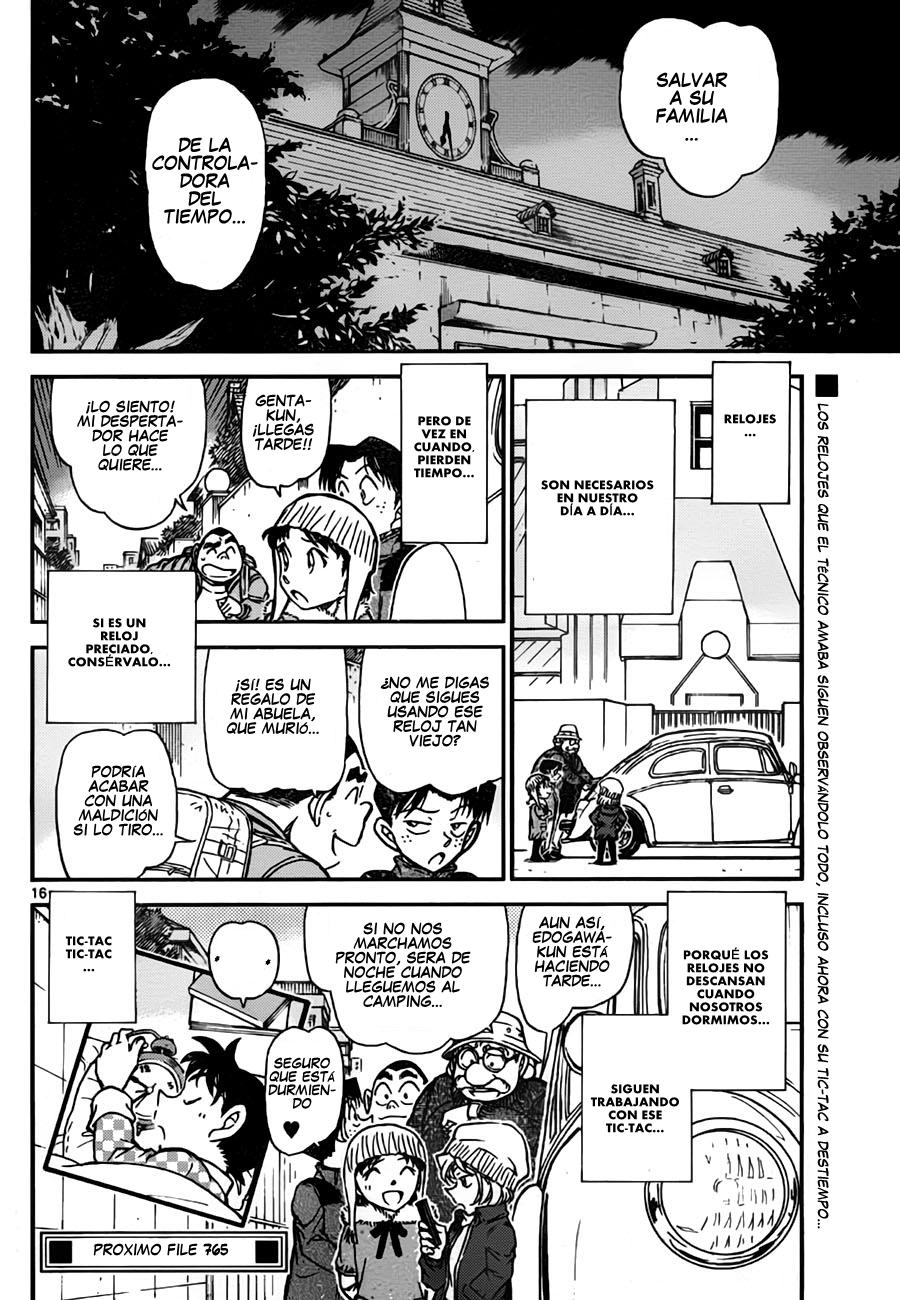 Detective Conan Capítulo 764 - Página 16 en español