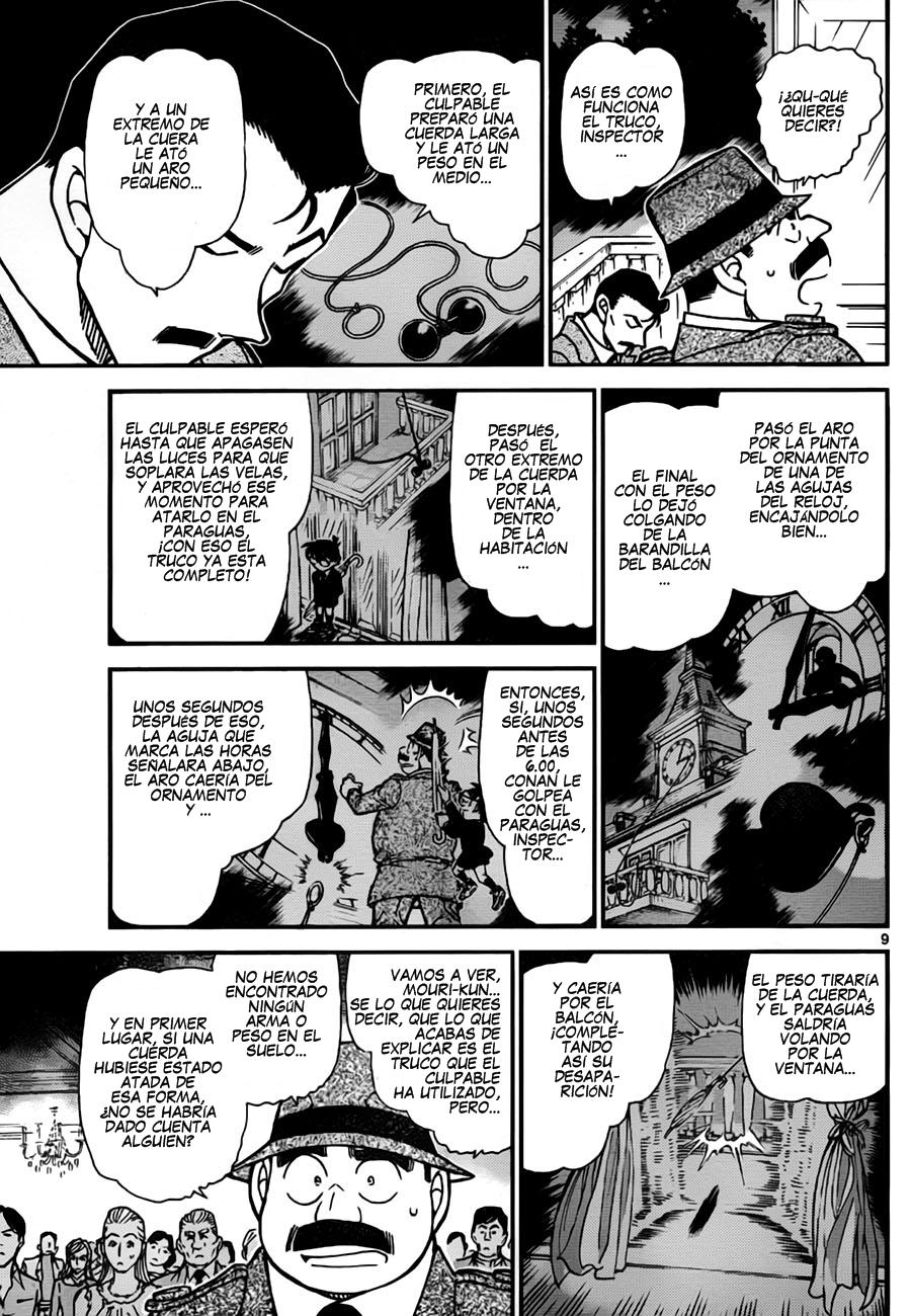 Detective Conan Capítulo 764 - Página 9 en español
