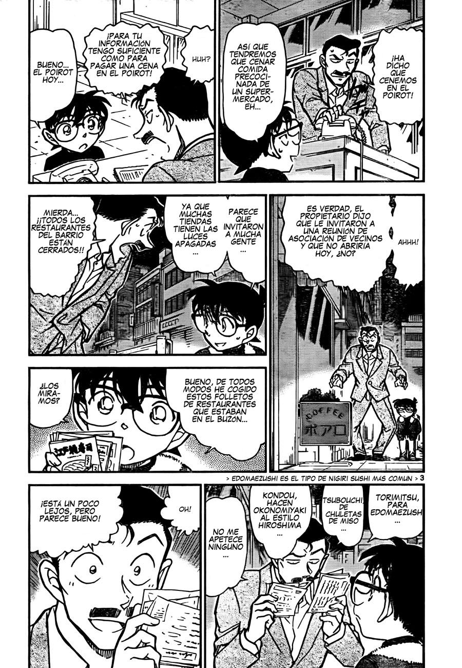 Detective Conan Capítulo 765 - Página 3 en español