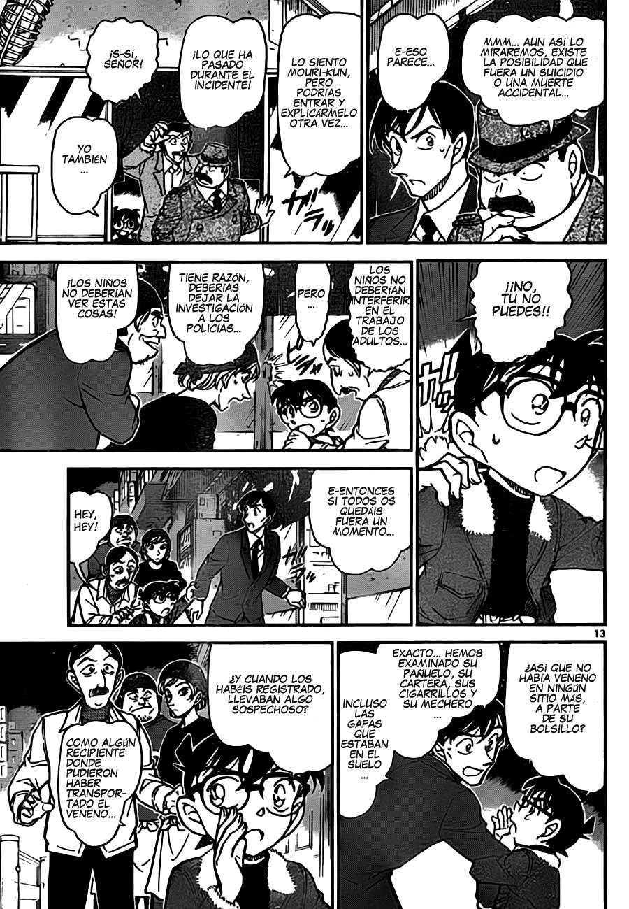 Detective Conan Capítulo 766 - Página 13 en español