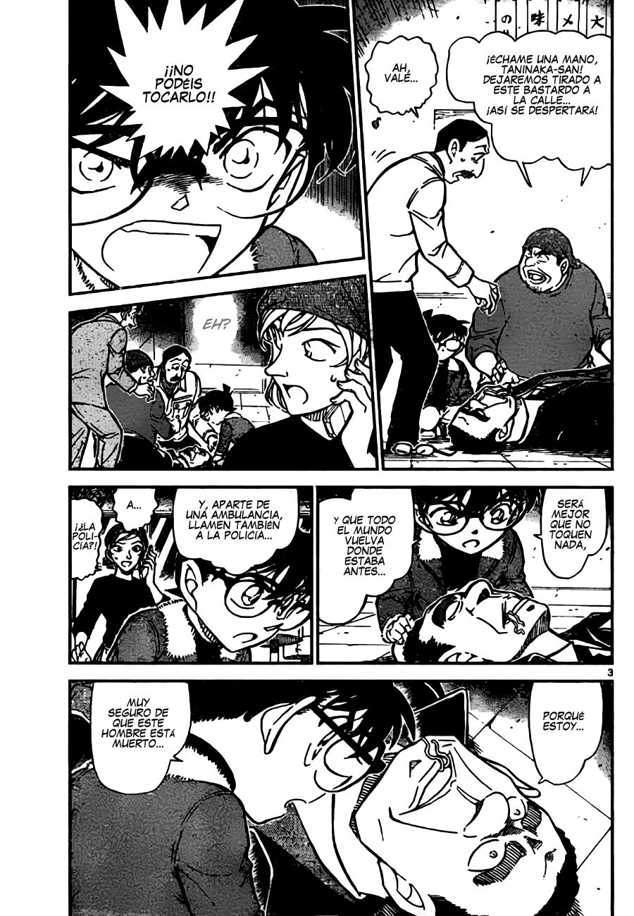 Detective Conan Capítulo 766 - Página 3 en español