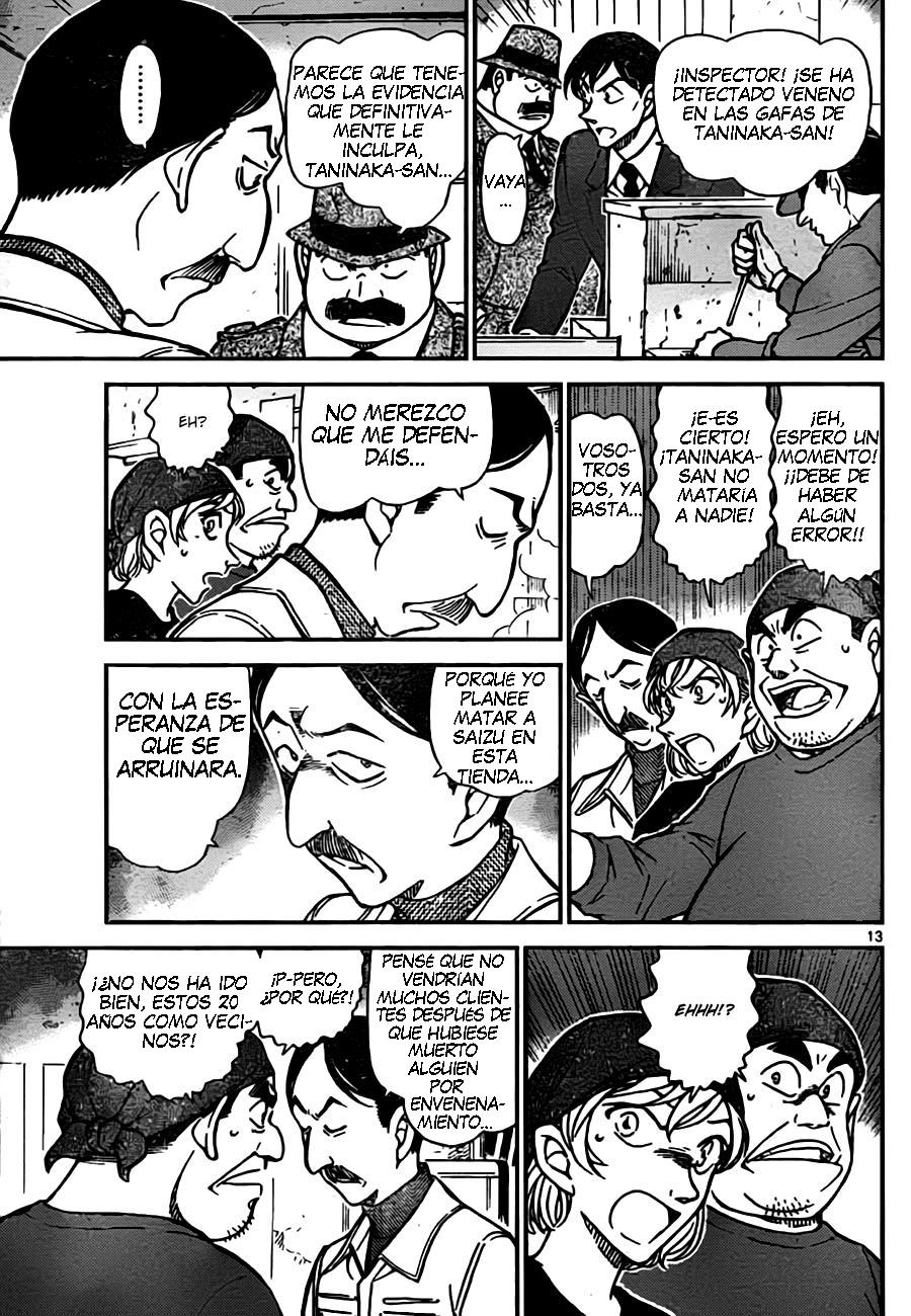 Detective Conan Capítulo 767 - Página 13 en español