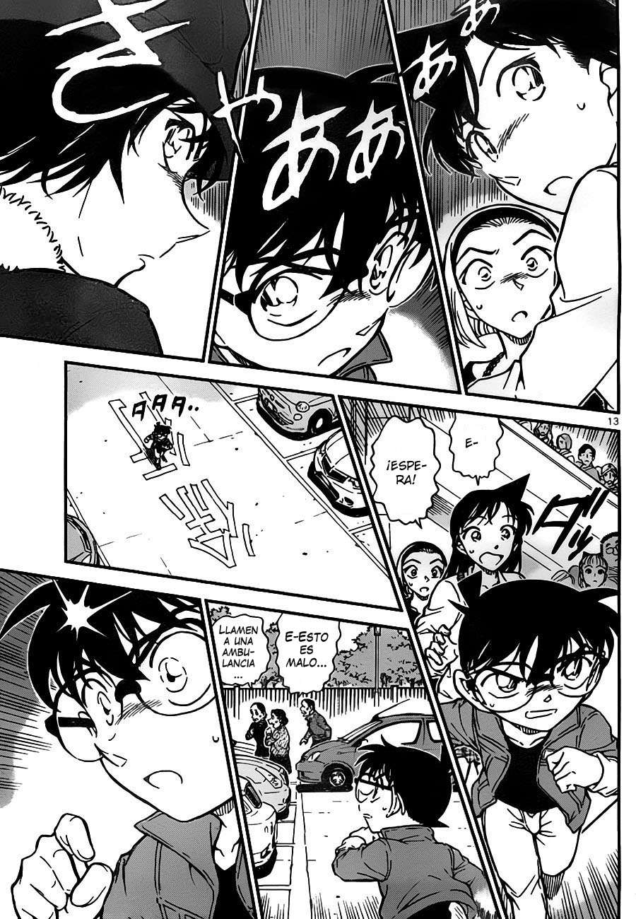Detective Conan Capítulo 768 - Página 13 en español
