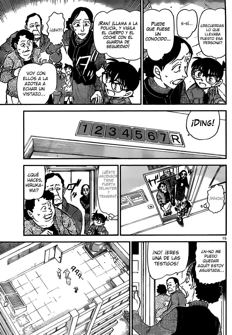 Detective Conan Capítulo 768 - Página 15 en español
