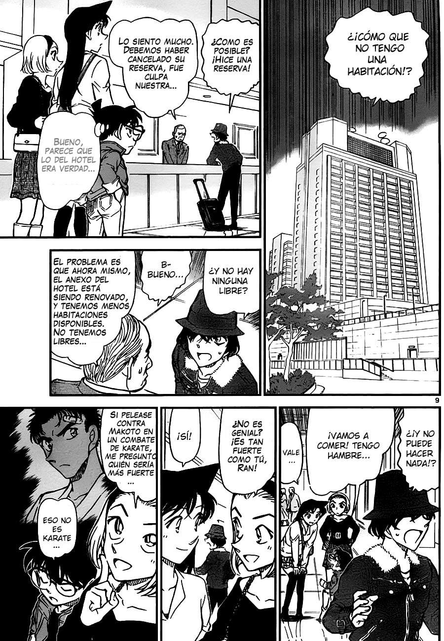 Detective Conan Capítulo 768 - Página 9 en español