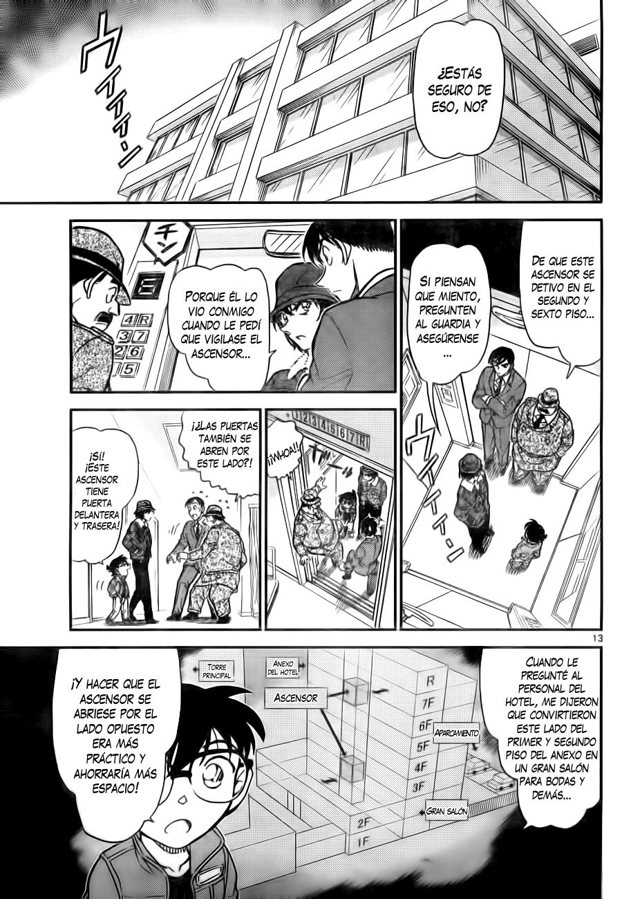 Detective Conan Capítulo 769 - Página 13 en español