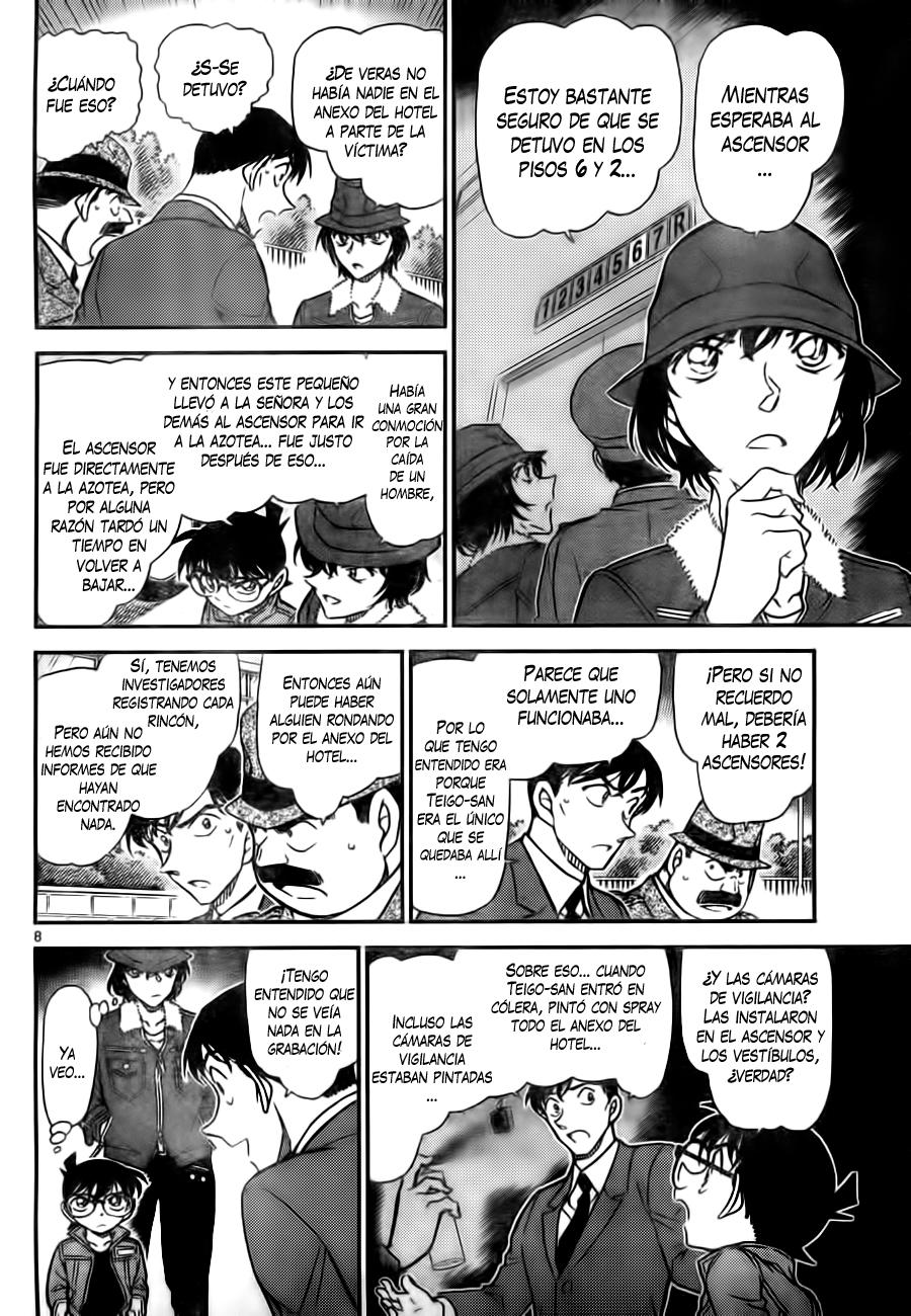 Detective Conan Capítulo 769 - Página 8 en español