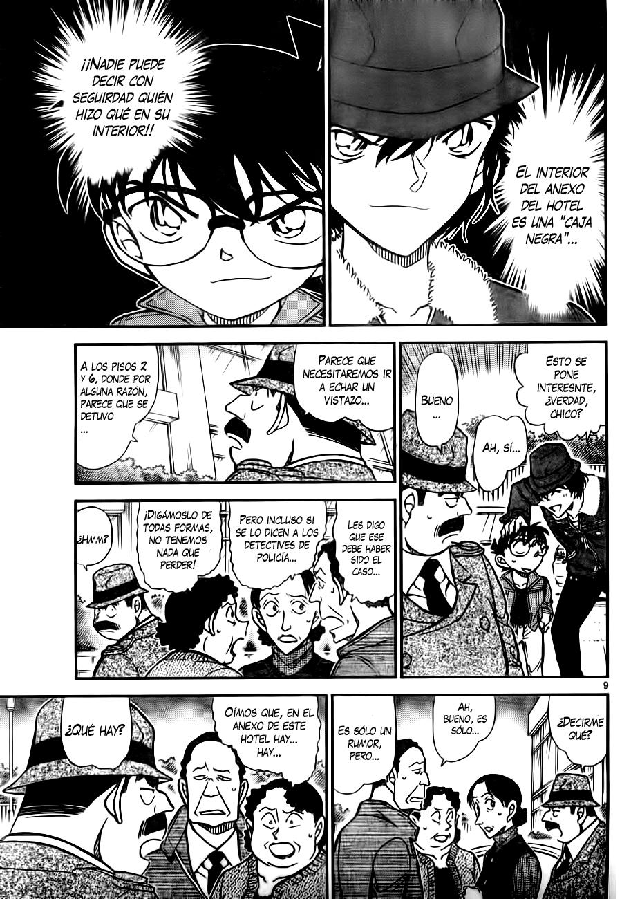 Detective Conan Capítulo 769 - Página 9 en español