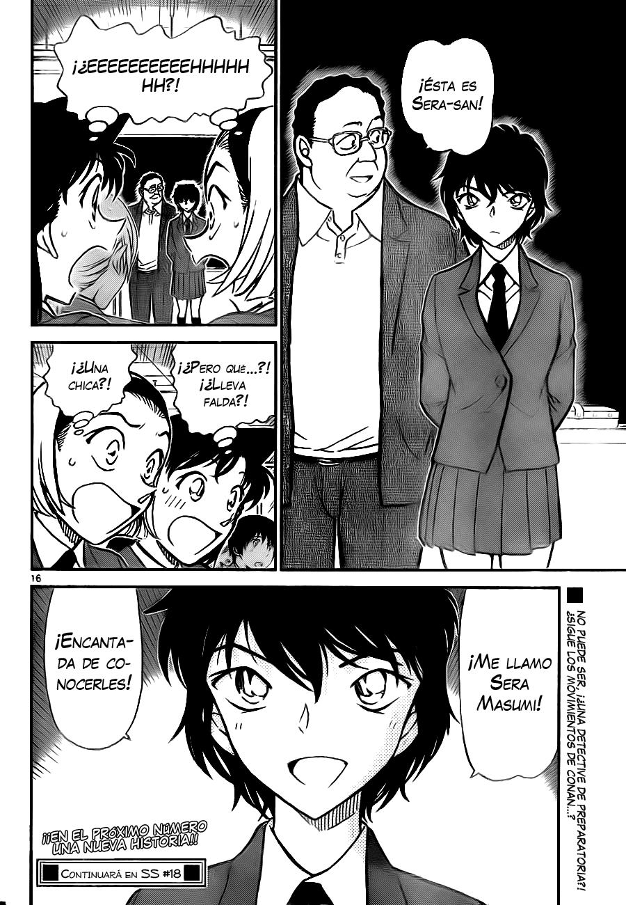 Detective Conan Capítulo 770 - Página 16 en español