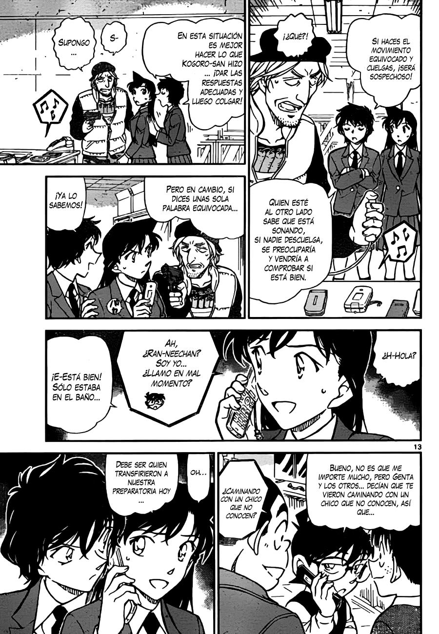 Detective Conan Capítulo 771 - Página 13 en español