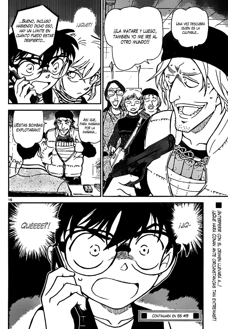 Detective Conan Capítulo 771 - Página 16 en español