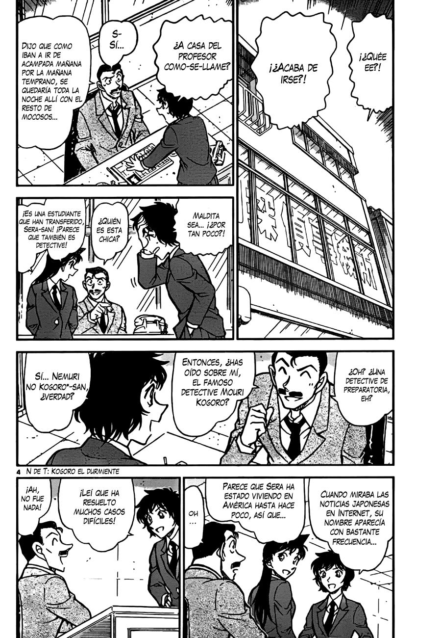Detective Conan Capítulo 771 - Página 4 en español