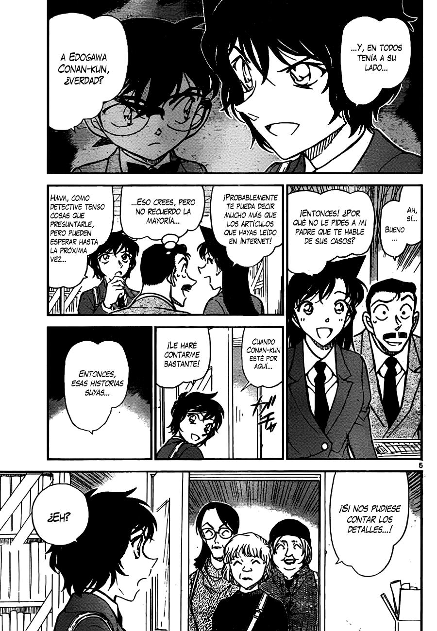 Detective Conan Capítulo 771 - Página 5 en español