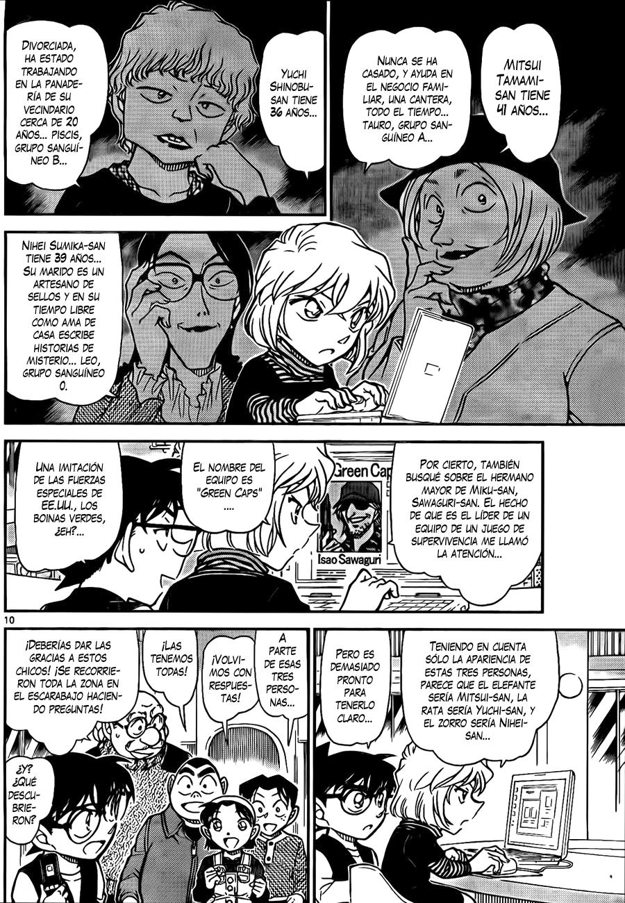 Detective Conan Capítulo 772 - Página 10 en español