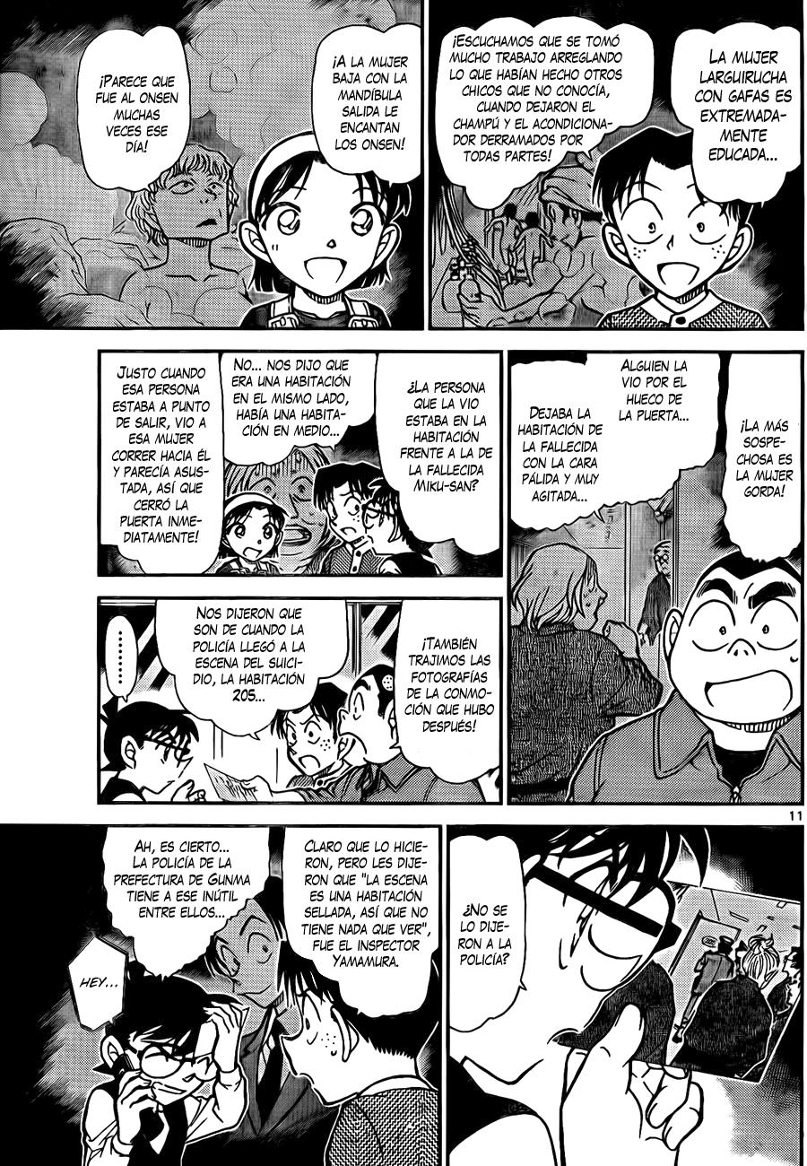 Detective Conan Capítulo 772 - Página 11 en español