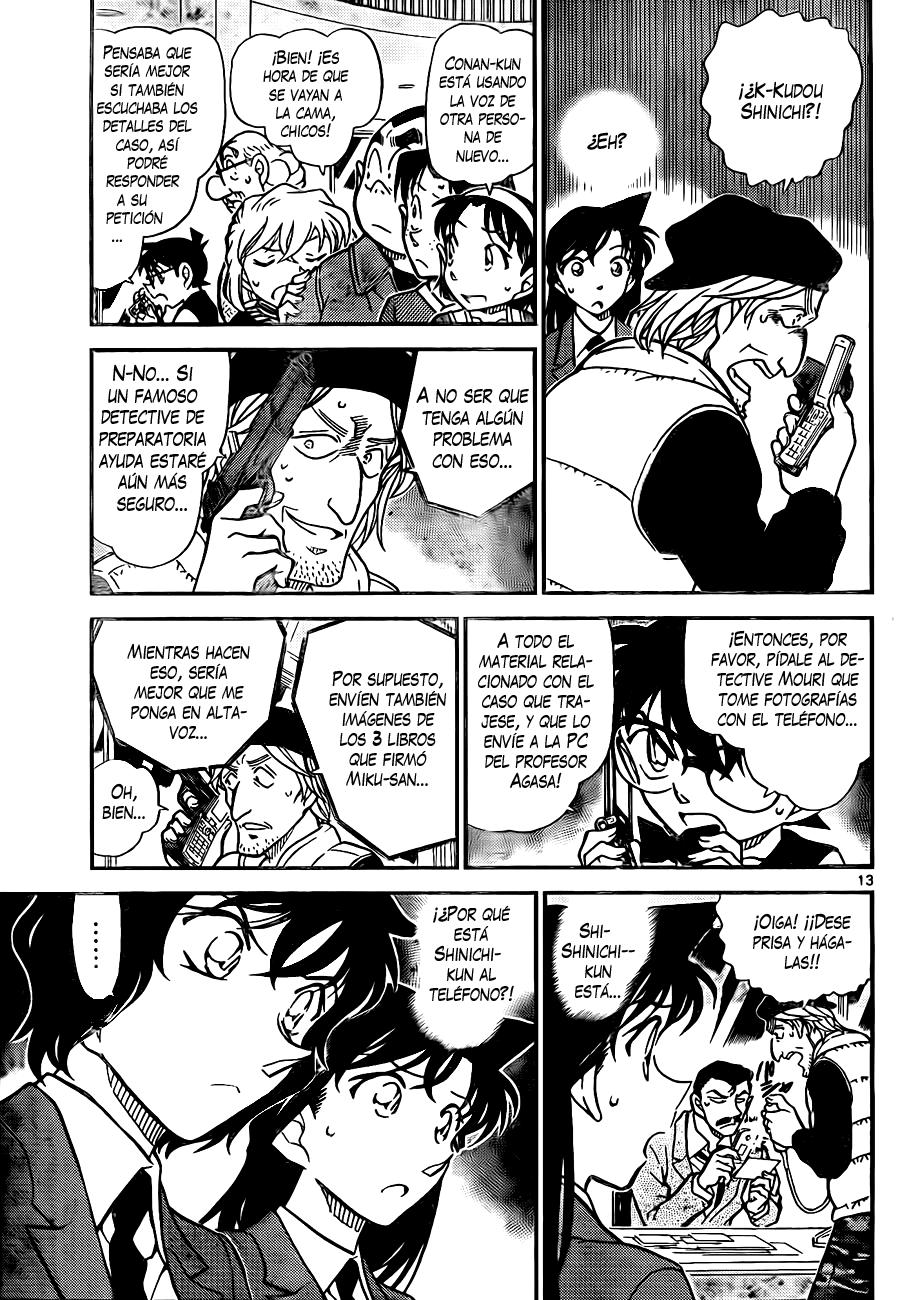 Detective Conan Capítulo 772 - Página 13 en español