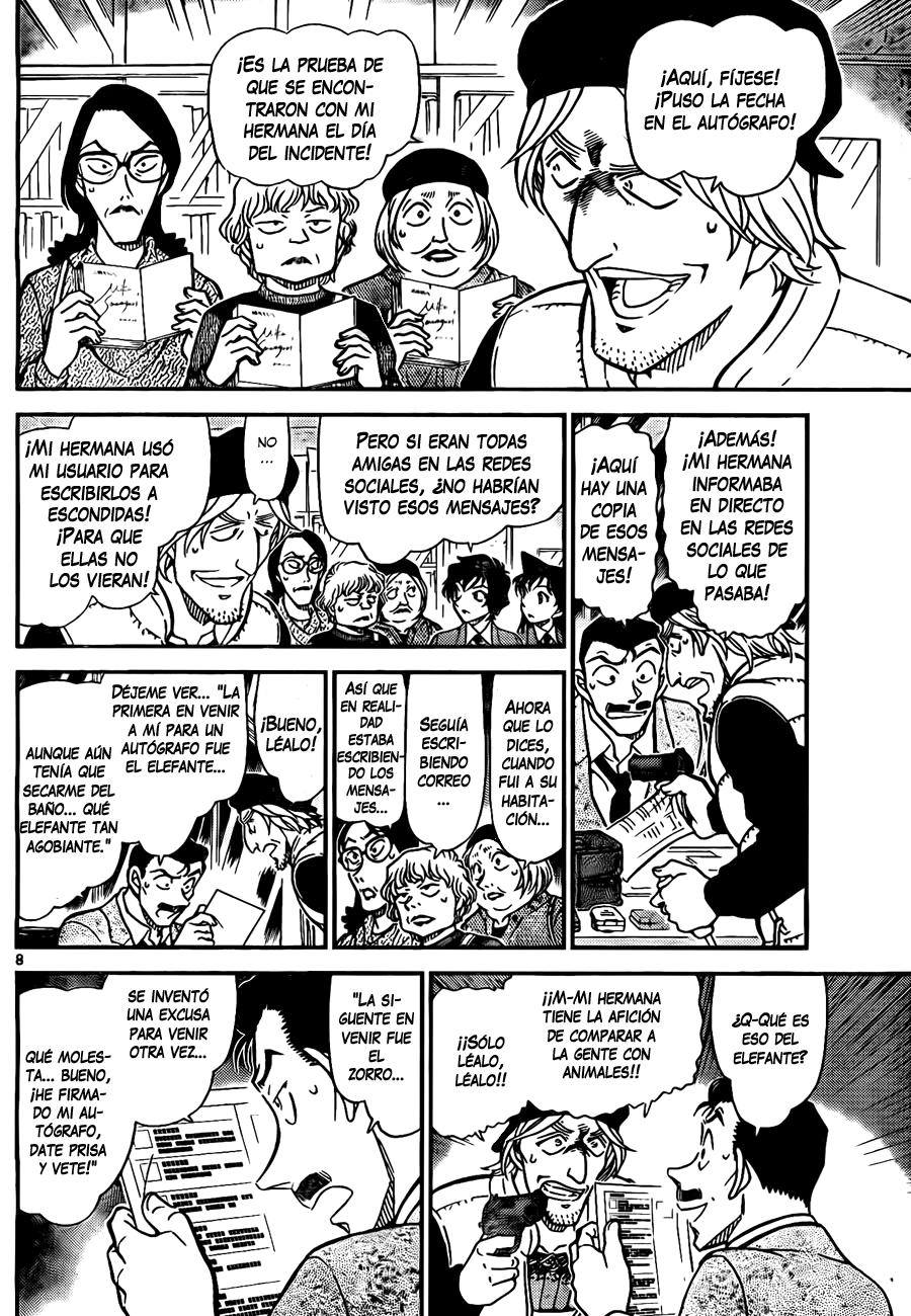 Detective Conan Capítulo 772 - Página 8 en español