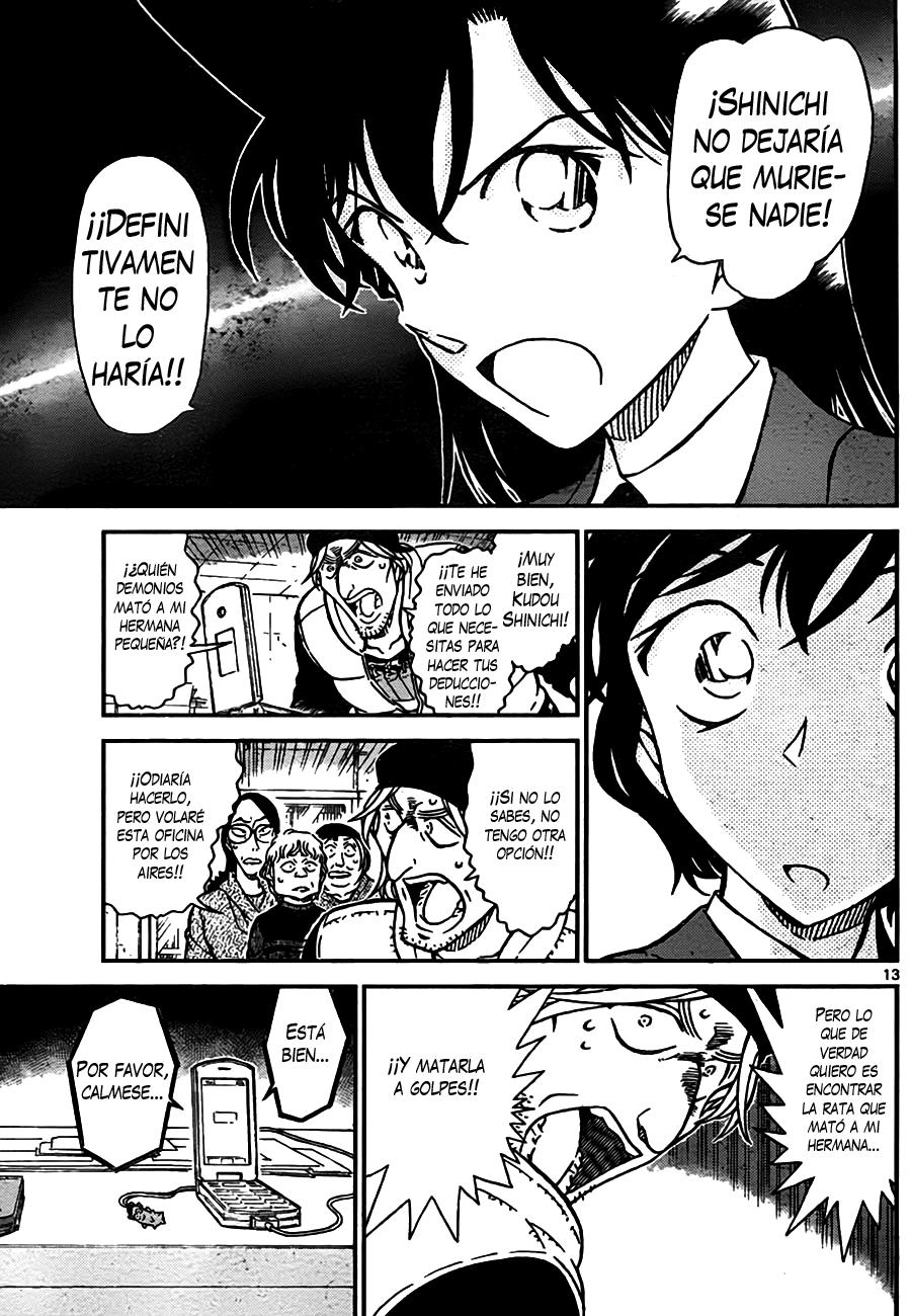Detective Conan Capítulo 773 - Página 13 en español