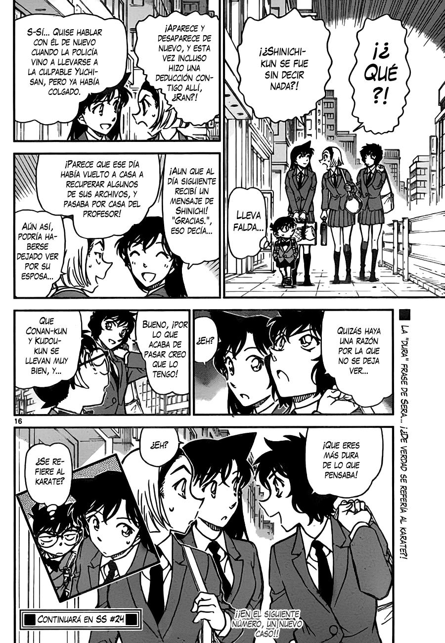 Detective Conan Capítulo 774 - Página 16 en español
