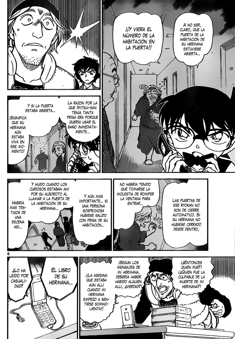 Detective Conan Capítulo 774 - Página 6 en español