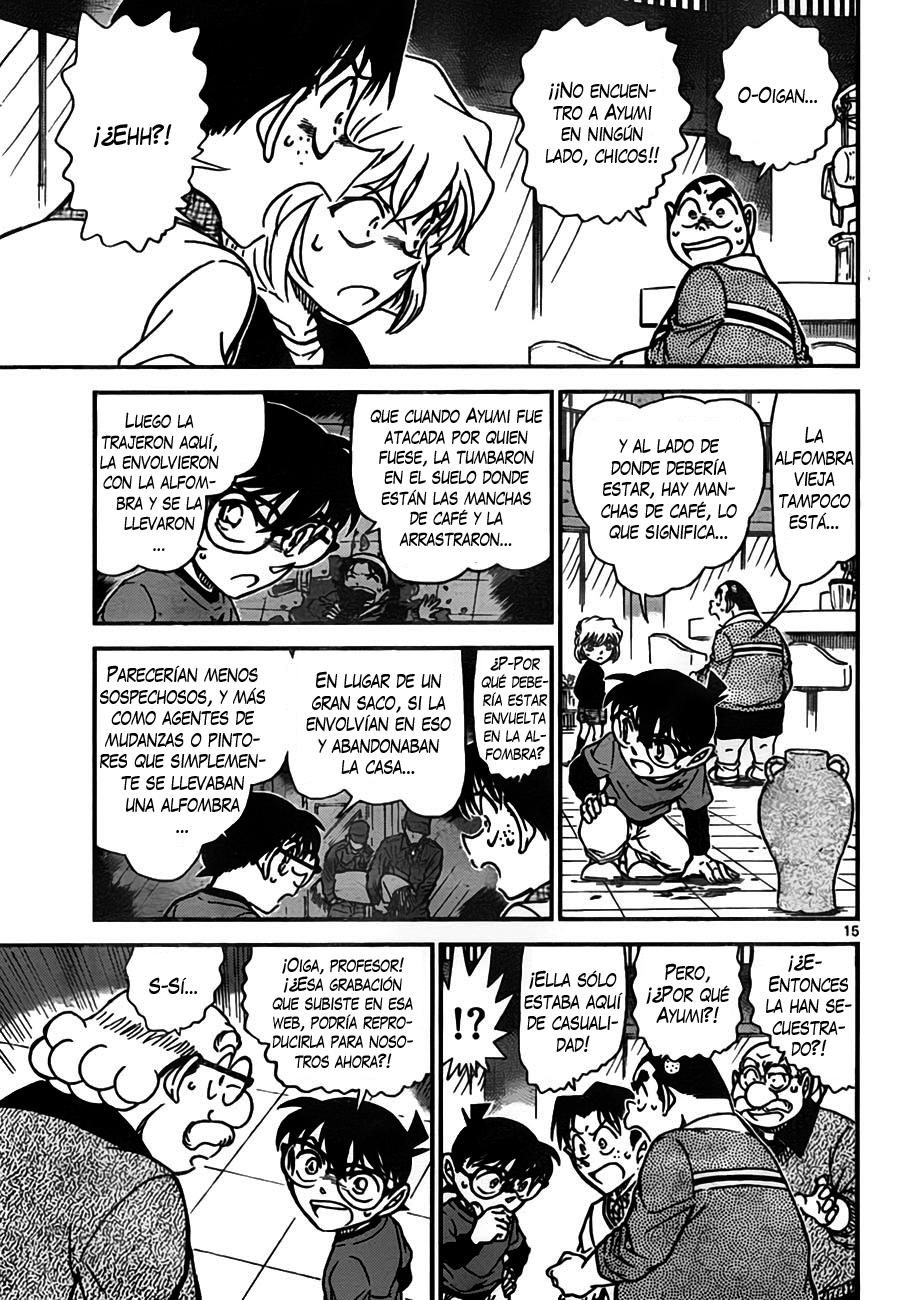 Detective Conan Capítulo 775 - Página 15 en español
