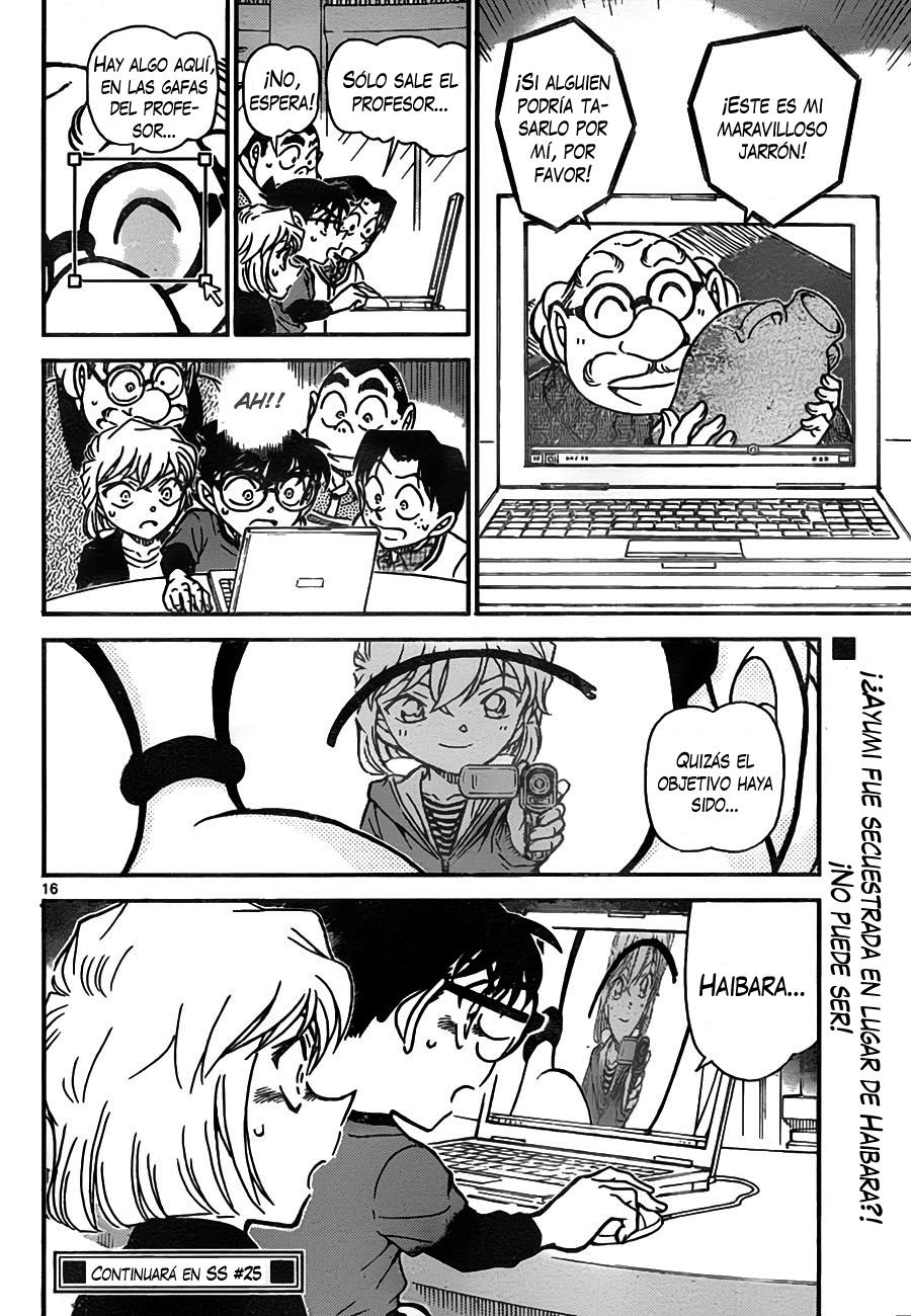 Detective Conan Capítulo 775 - Página 16 en español
