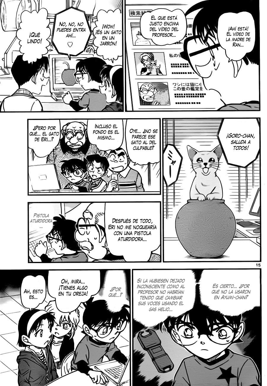 Detective Conan Capítulo 776 - Página 15 en español