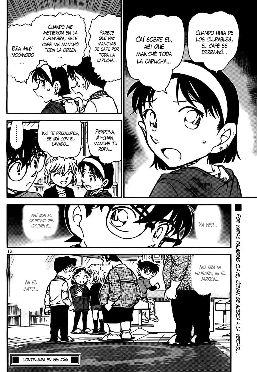 Detective Conan Capítulo 776 - Página 16 en español