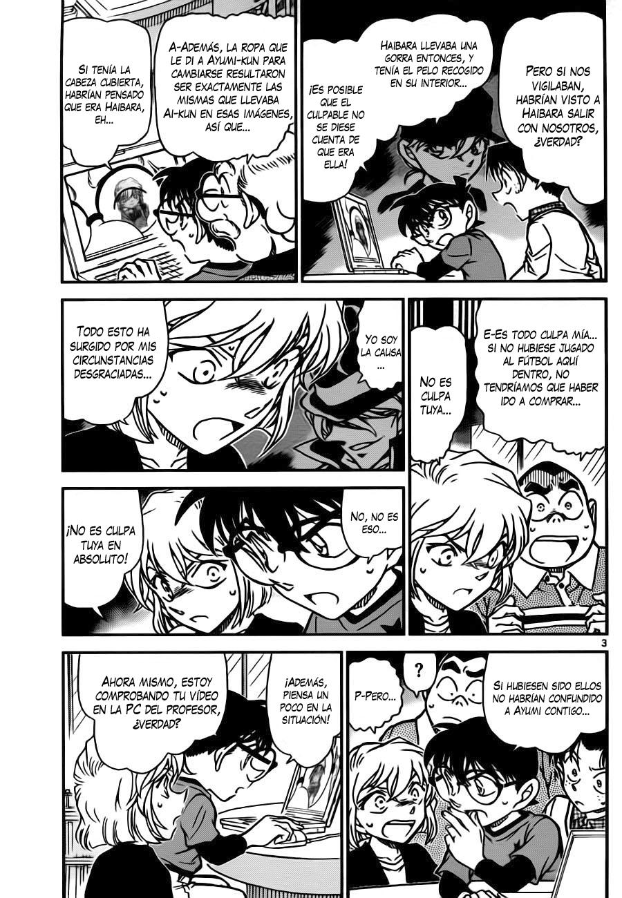 Detective Conan Capítulo 776 - Página 3 en español