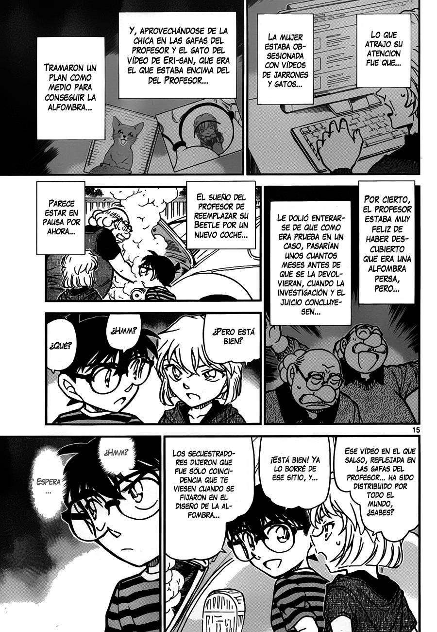 Detective Conan Capítulo 777 - Página 15 en español