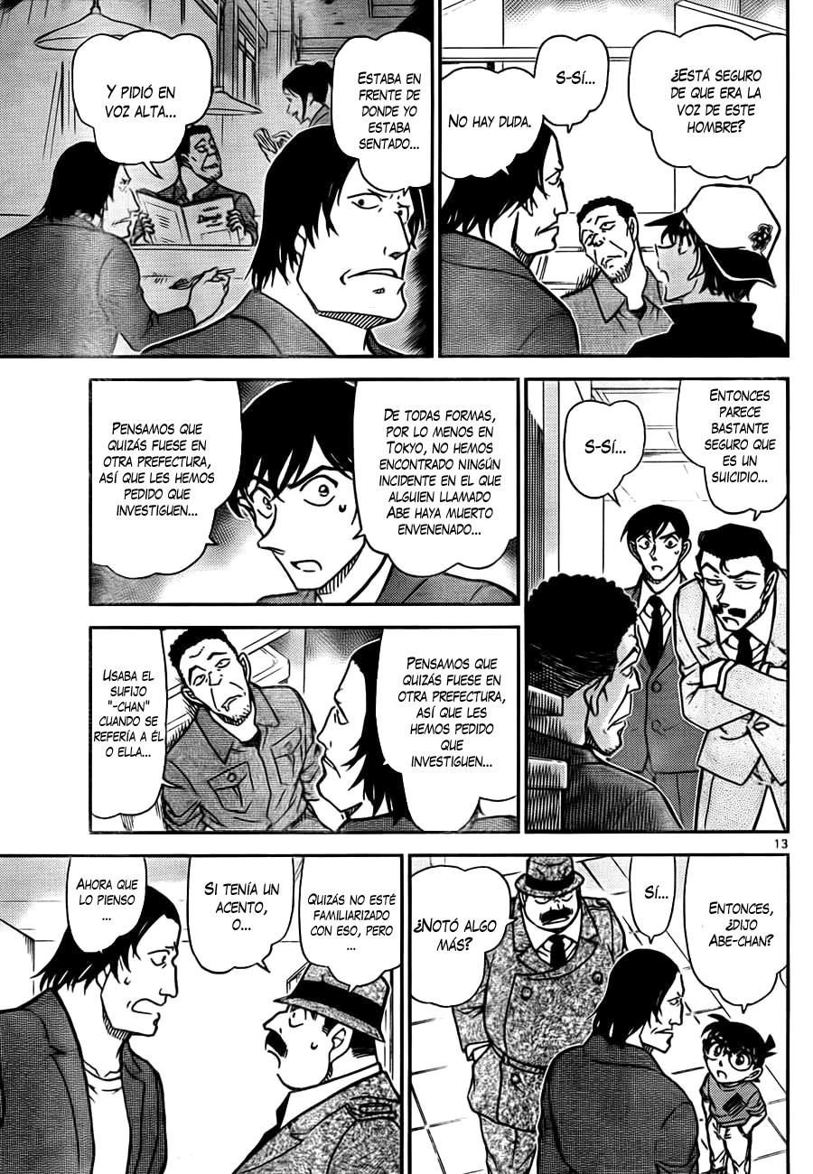 Detective Conan Capítulo 778 - Página 13 en español