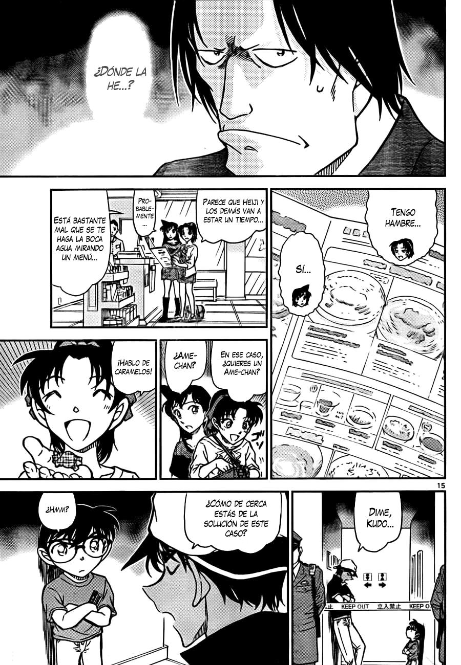 Detective Conan Capítulo 778 - Página 15 en español