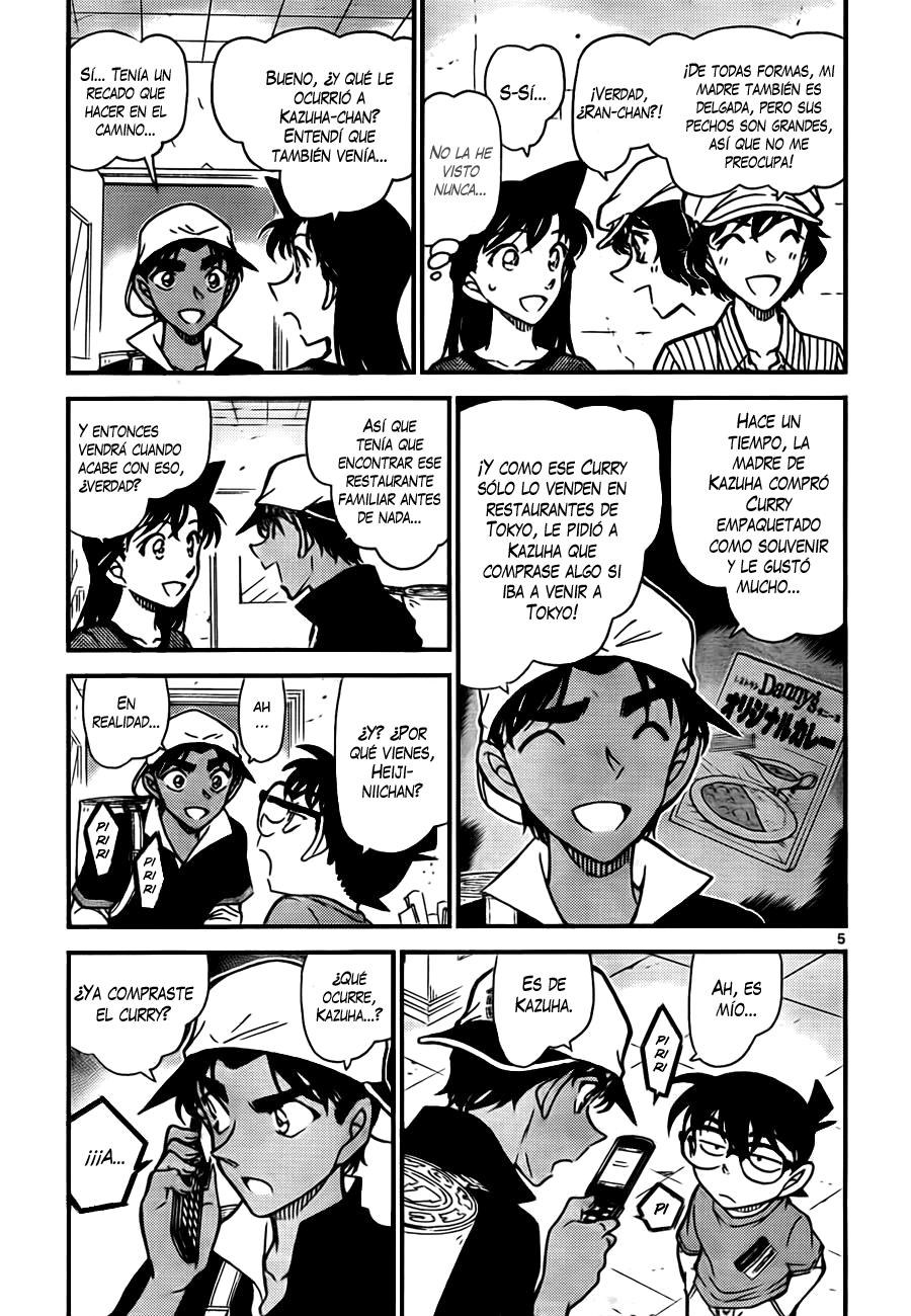 Detective Conan Capítulo 778 - Página 5 en español
